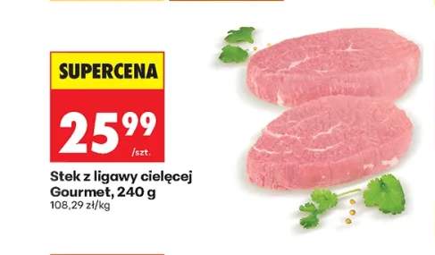 Stek z ligawy cielęcej Gourmet