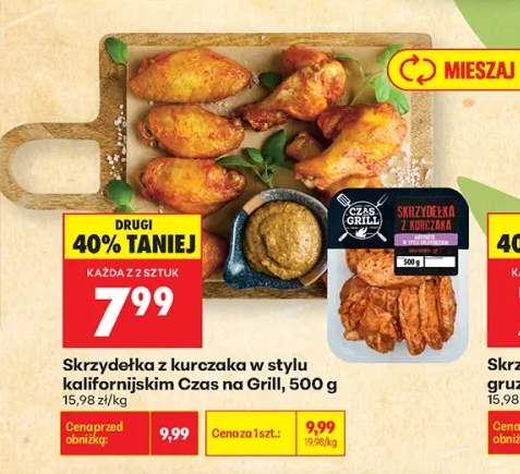 Skrzydełka z kurczaka w stylu kalifornijskim Czas na Grill