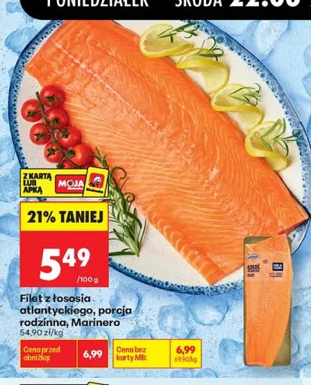 Filet z łososia atlantyckiego porcja rodzinna Marinero