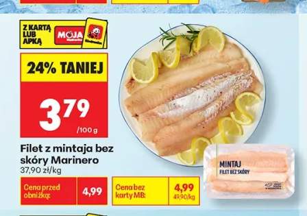 Filet z mintaja bez skóry Marinero