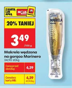 Makrela wędzona na gorąco Marinero