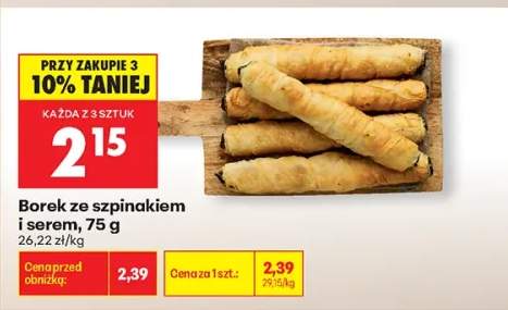 Borek ze szpinakiem i serem