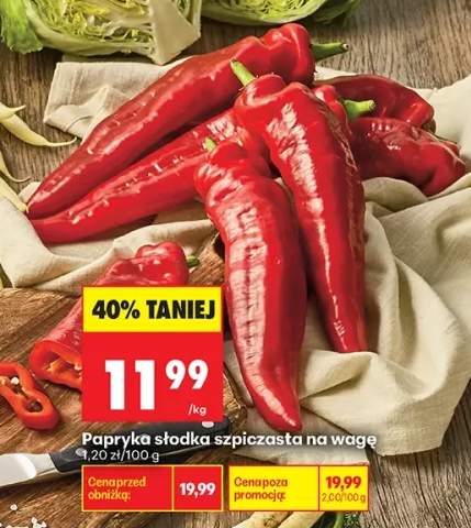 Papryka słodka spiczasta