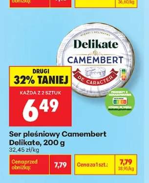 Ser pleśniowy Camembert Delikate