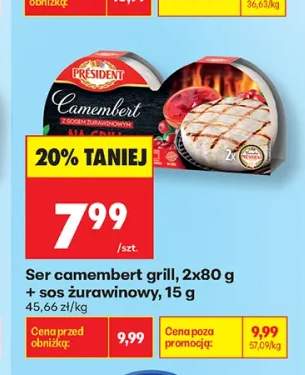 Ser camembert grill Président