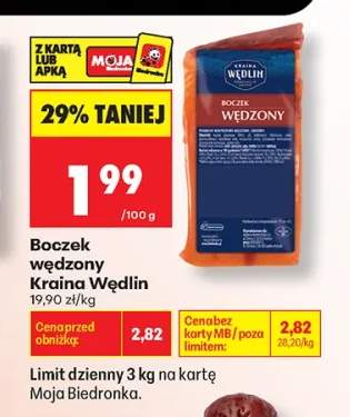 Boczek wędzony Kraina Wędlin