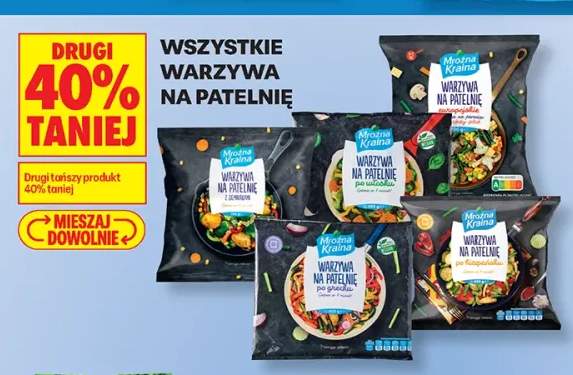 Warzywa na patelnię Mroźna Kraina +4 warianty