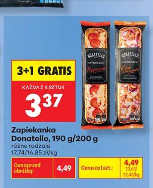 Zapiekanka Pepperoni Donatello +1 wariant