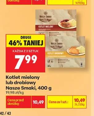 Kotlet mielony Nasze Smaki +1 wariant