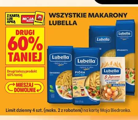 Makarony Lubella +4 warianty