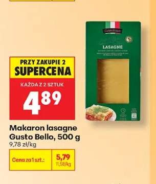 Makaron lasagne Gusto Bello