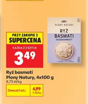 Ryż basmati Plony Natury 4-pak 100 g