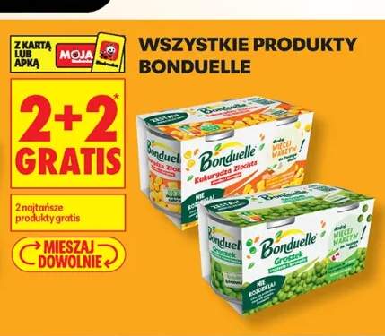 Produkty Bonduelle +2 warianty