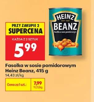 Fasolka w sosie pomidorowym Heinz Beanz