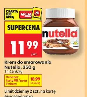 Krem do smarowania Nutella