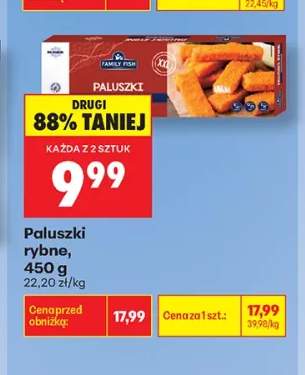 Paluszki rybne Family Fish