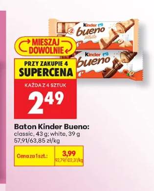 Baton Kinder Bueno Classic +1 wariant