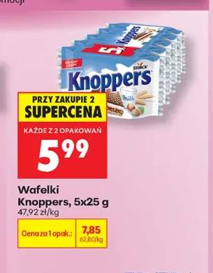 Wafelki Knoppers 5-pak