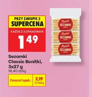 Sezamki Classic Bonitki 3-pak
