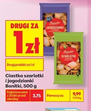 Ciastka szarlotki Bonitki +1 wariant