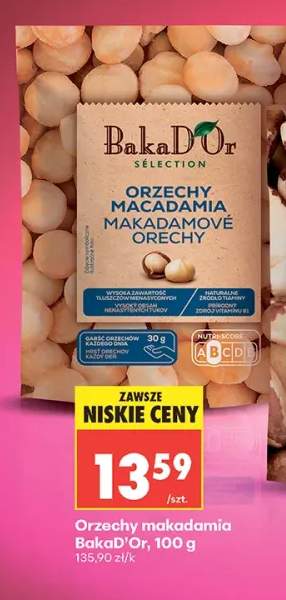 Orzechy macadamia BakaD'Or