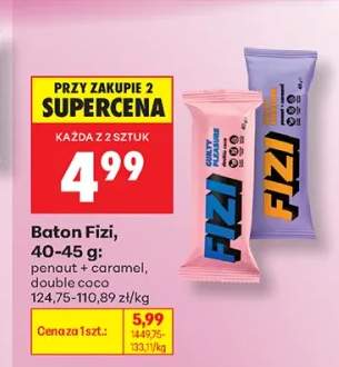 Baton Fizi peanut + caramel +1 wariant