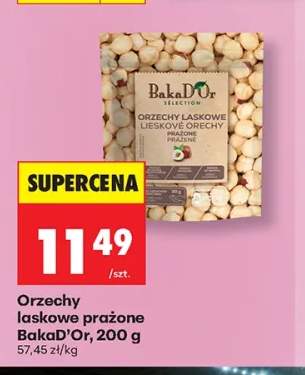 Orzechy laskowe prażone BakaD'Or