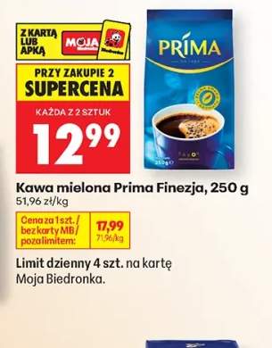 Kawa mielona Prima Finezja