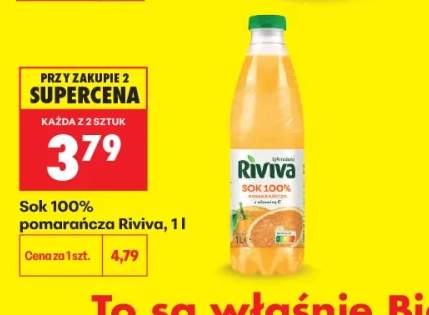 Sok 100% pomarańcza Riviva
