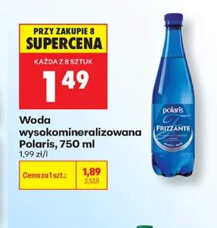 Woda wysokomineralizowana Polaris