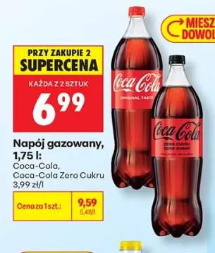Napój gazowany Coca-Cola +1 wariant