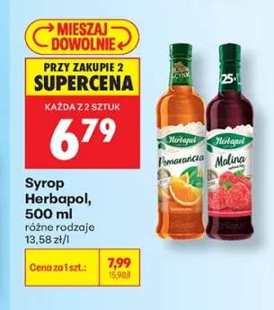 Syrop Herbapol pomarańcza +1 wariant