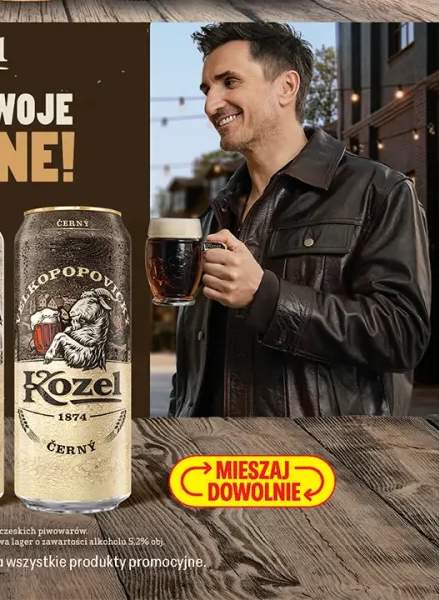 Piwo Kozel Černý