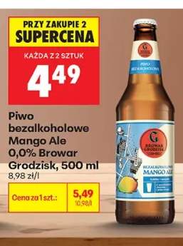 Piwo bezalkoholowe Browar Grodzisk Mango Ale