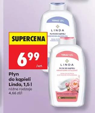Płyn do kąpieli Linda Kremowa Bawełna +1 wariant