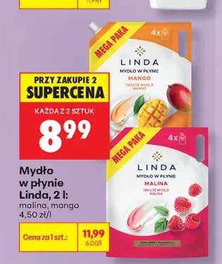 Mydło w płynie Linda Mango +1 wariant