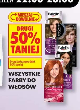 Farby do włosów +3 warianty