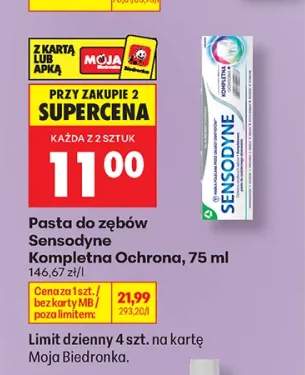 Pasta do zębów Sensodyne Kompletna Ochrona