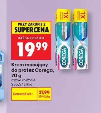 Krem mocujący do protez Corega Super Mocny