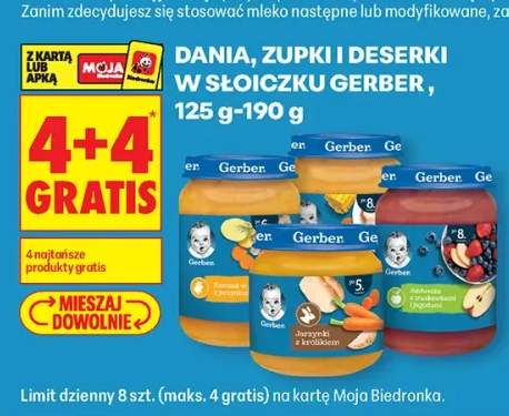 Danie Gerber Kurczak w potrawce z jarzynkami +2 warianty