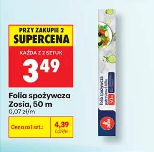 Folia spożywcza Zosia 50 m