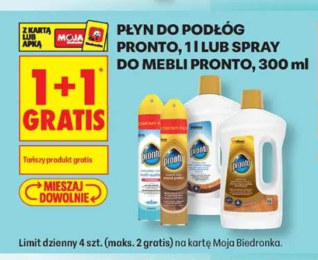 Płyn do podłóg Pronto +1 wariant