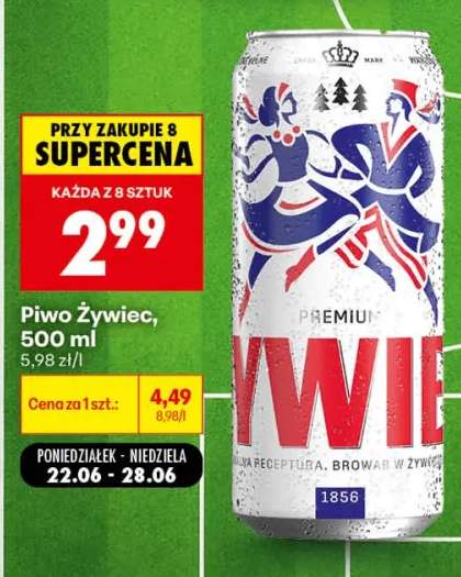Piwo Żywiec Premium