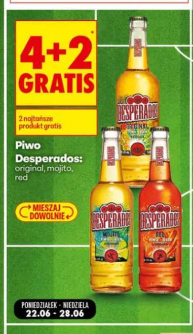 Piwo Desperados Mojito +2 warianty