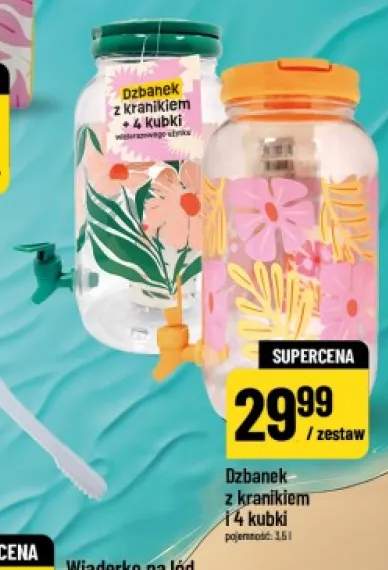 słoik z kranikiem