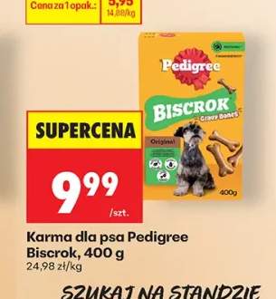 Karma dla psa Pedigree Biscrok