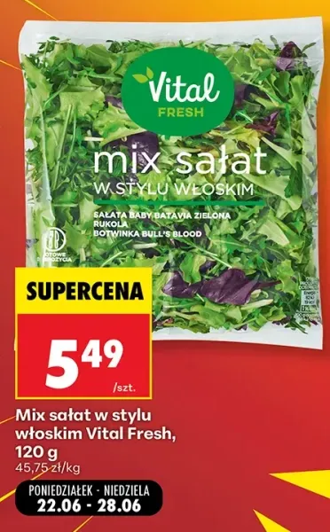 Mix sałat w stylu włoskim Vital Fresh