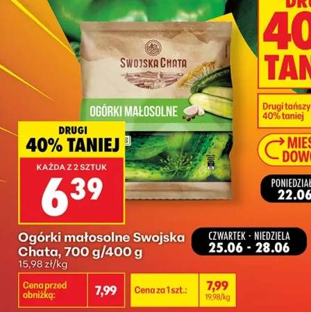 Ogórki małosolne Swojska Chata