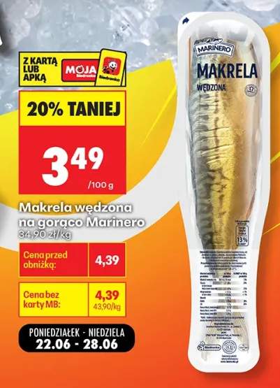 Makrela wędzona na gorąco Marinero