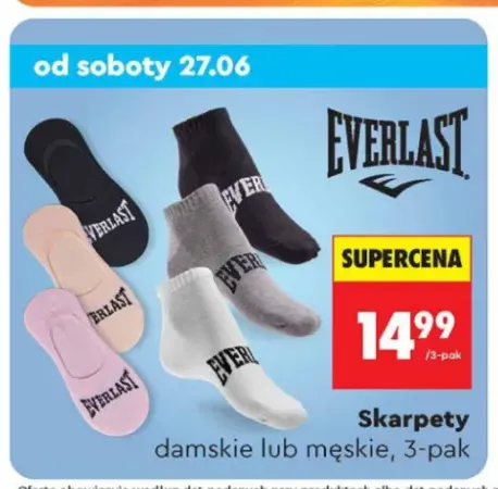 Skarpety damskie Everlast 3-pak +1 wariant